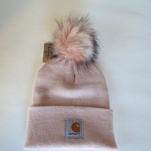 Carhartt Beanie Handmade in USA Pom Cap